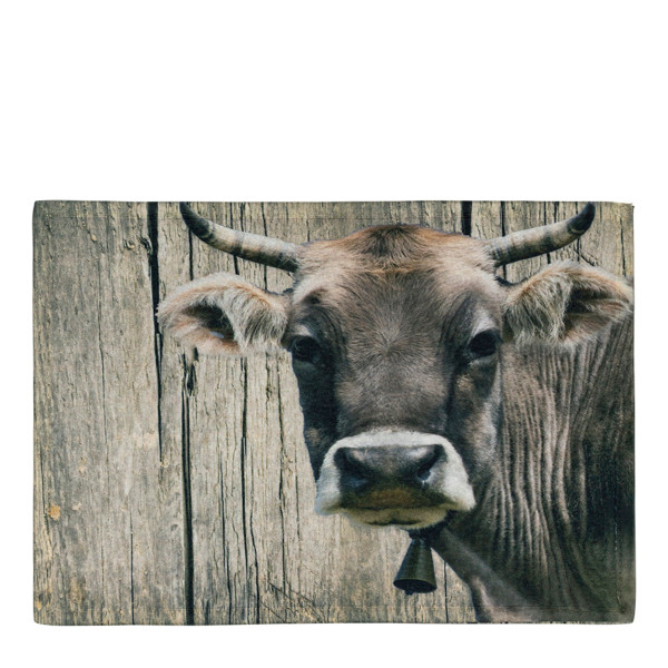 Textil Tischset Kuh, Schweizer Kuh, 40x30cm, Mars & More
