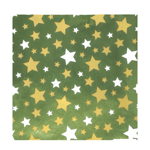 Geschenkpapier Weihnachten Sterne Rolle 2mx70cm Star
