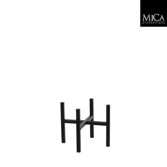 Deko Pflanzenständer, Ascot schwarz, 16cm, Mica