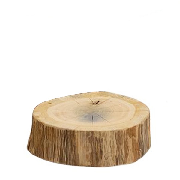 Holzscheibe-Baumscheibe, ohne Rinde, 25-30cm, WMG Grünberger