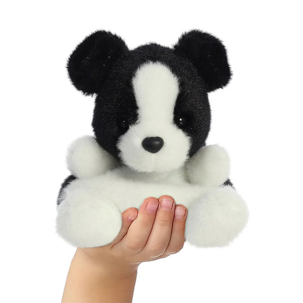 Plüsch Hund, Collie Brodie, schwarz-weiß, Palm Pals, 13cm, Aurora