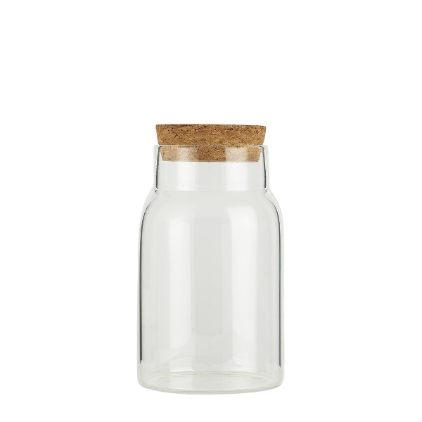 Glas Flasche mit Korken 210ml, Ib Laursen