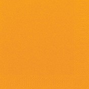 Duni Servietten, 24x24, 3-Lagig, 1/4, 250 Stück/Pack orange