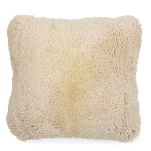 Schaffell Kissen, Neuseeland, creme, 40x40cm, Mars &amp; More