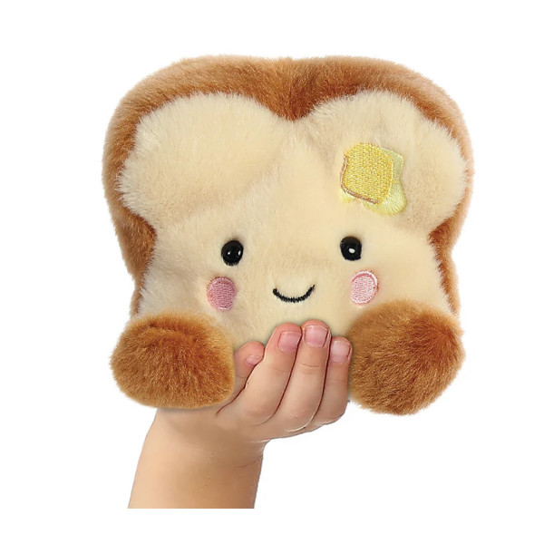 Plüsch Toast Buttery creme-braun, Palm Pals, 13cm, Aurora World
