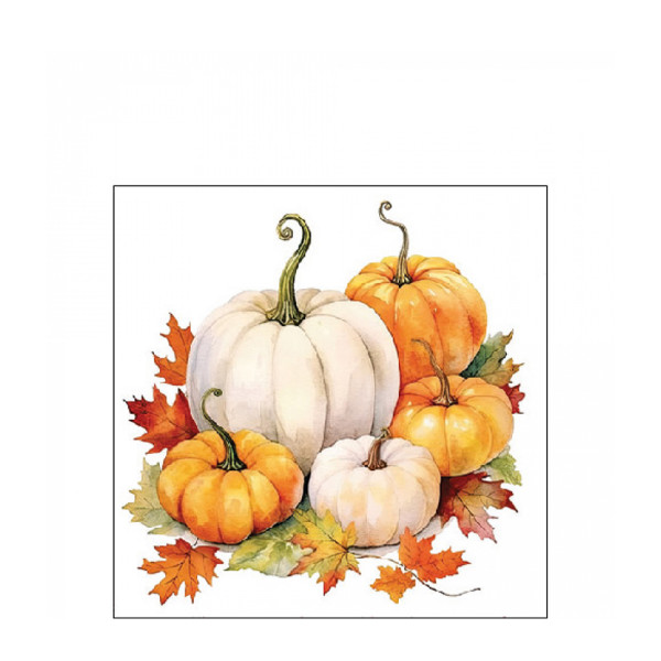 Ambiente Papierservietten Kürbisse, 25x25cm