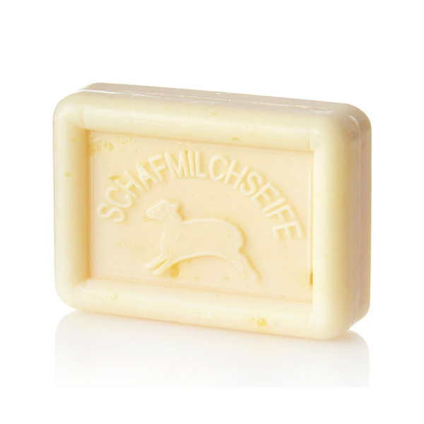 Ovis Schafmilchseife, Seife eckig, Schwefelwasser, 8cm