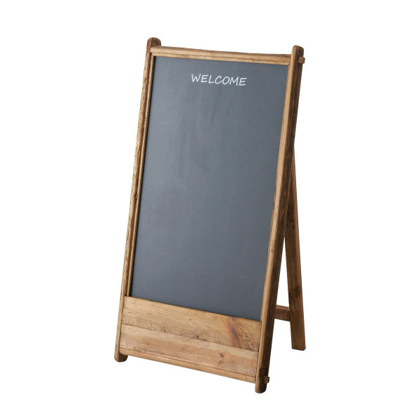 Kreidetafel Tavolo, Holztafel zum Stellen, 120cm, Boltze Home Collections