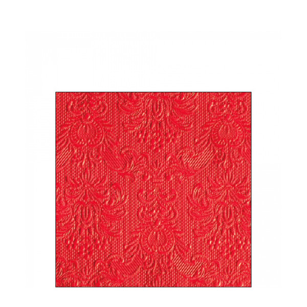 Ambiente Papierservietten Elegantes Rot, 25x25cm