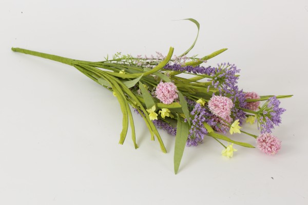 Wiesenblumen rosa/flieder 55cm im Bund