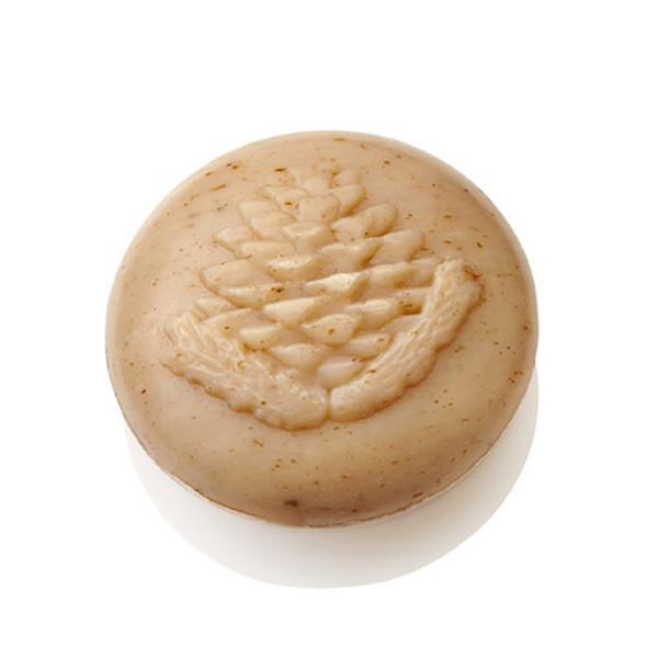 Ovis Schafmilchseife, Seife rund Zirbe natur, 8cm