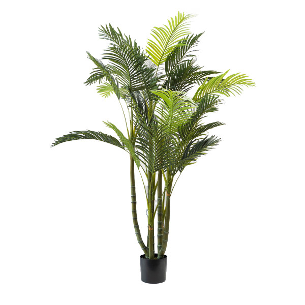 Kunstpflanze Palme im Topf, Areca, 190cm, getopft