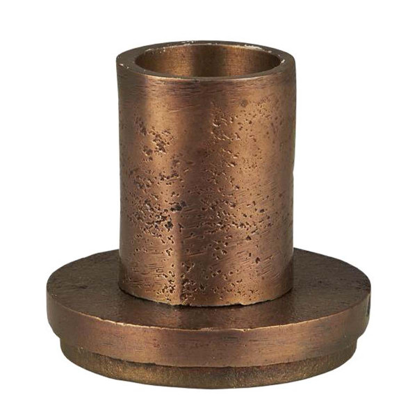 Kerzenhalter für 3,8cm Stabkerzen, Kerzenhalter Tiza mit Sockel, 7x8cm, Ib Laursen