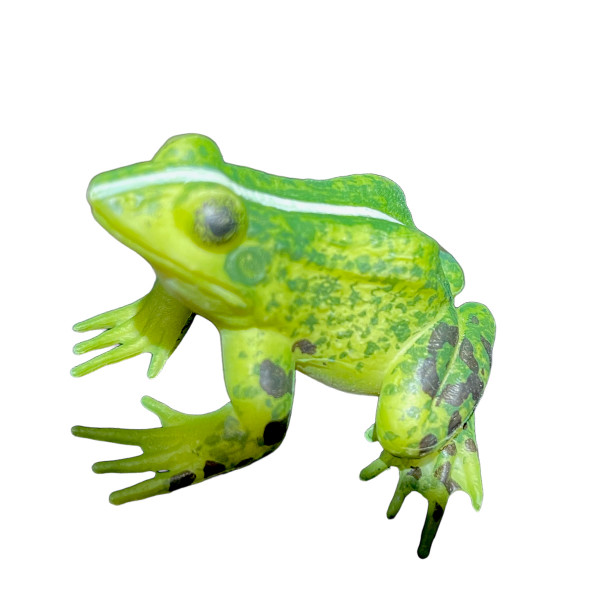 Deko Frosch, kleiner grüner Laubfrosch aus Kunststoff, 5cm