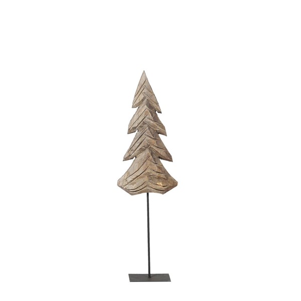 Holz Baum Tanne, Pappel, auf Metallständer, 105cm, WMG Grünberger