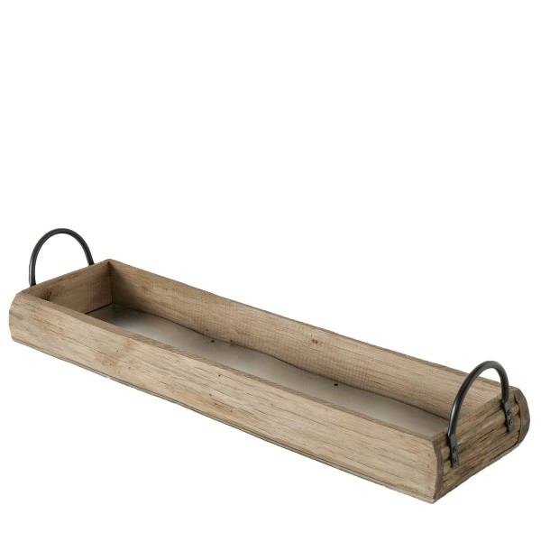 Holz Tablett Balto mit Henkel 64cm Boltze