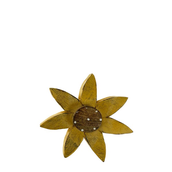 Holz Sonnenblumen, 15cm