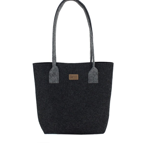 Filz Handtasche &quot;Kitzbühel&quot; schwarz