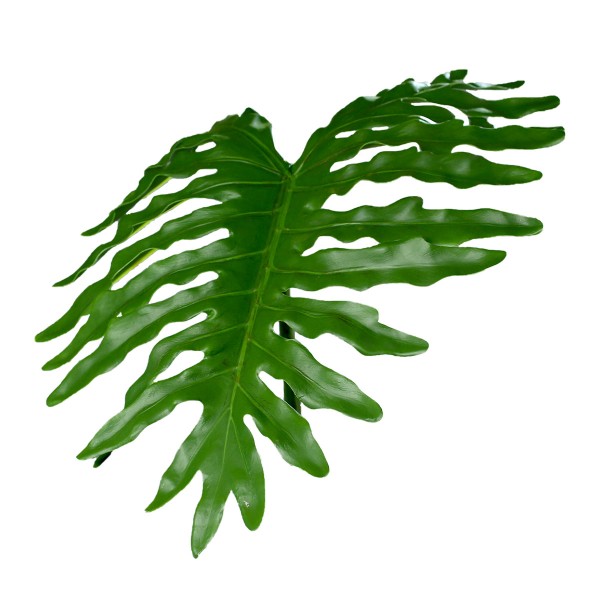Deko Kunstpflanze, Monstera, Fensterblatt mit Stil, 117cm