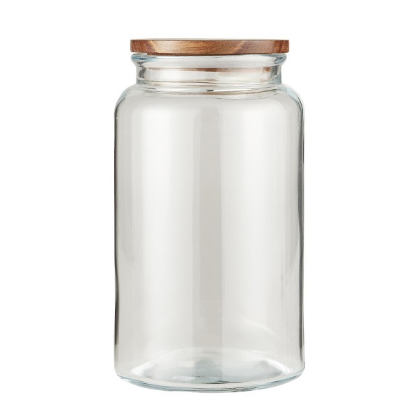 Vorratsglas mit Holzdeckel, 3750ml, Ib Laursen