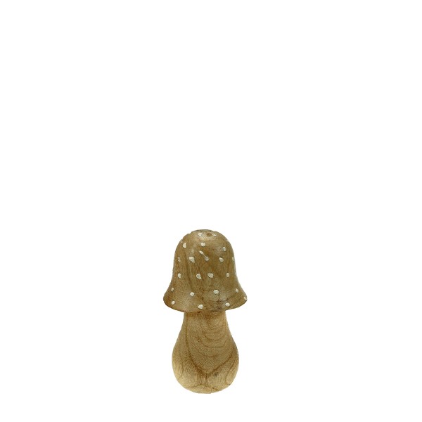 Deko Pilz, Fliegenpilz natur, 7cm