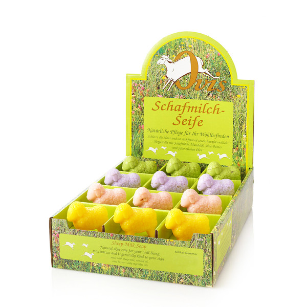Ovis Schafmilchseife, Seife Schaf, 24St im Display