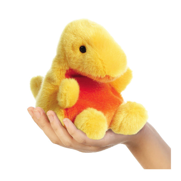Plüsch Drache Thunder, Bronto, gelb-orange, Palm Pals, 13cm, Aurora World