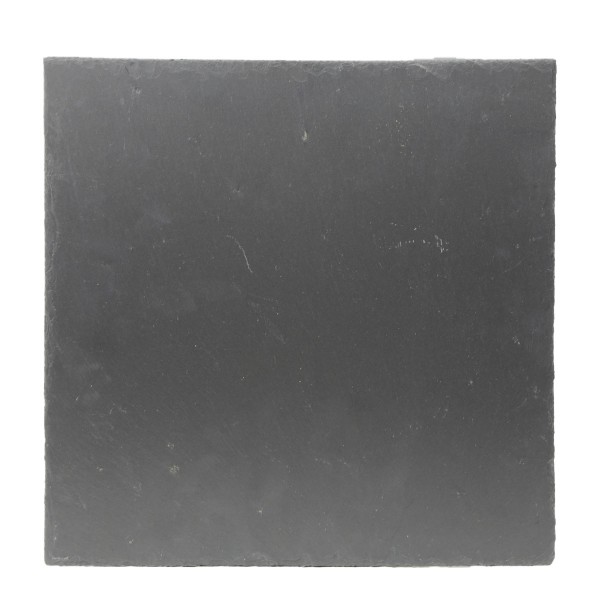 Schieferplatte quadratisch schwarz 30x30cm