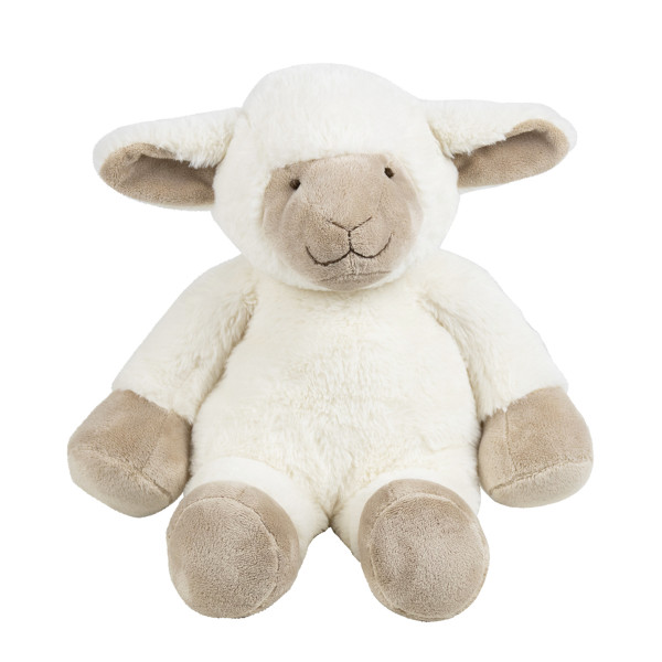 Plüschtier Schaf, Kuscheltier flauschiges Lämmchen aus Plüsch, 27cm, Mars &amp; More