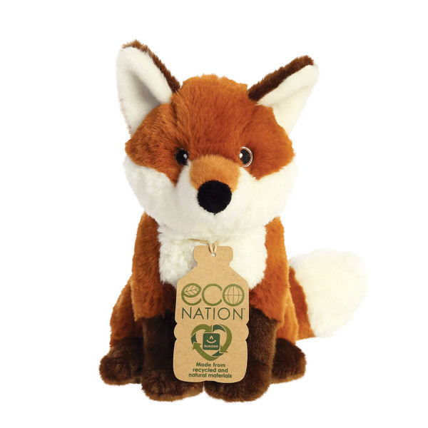 Plüsch Fuchs hellbraun, Eco Nation, 25cm, Aurora World