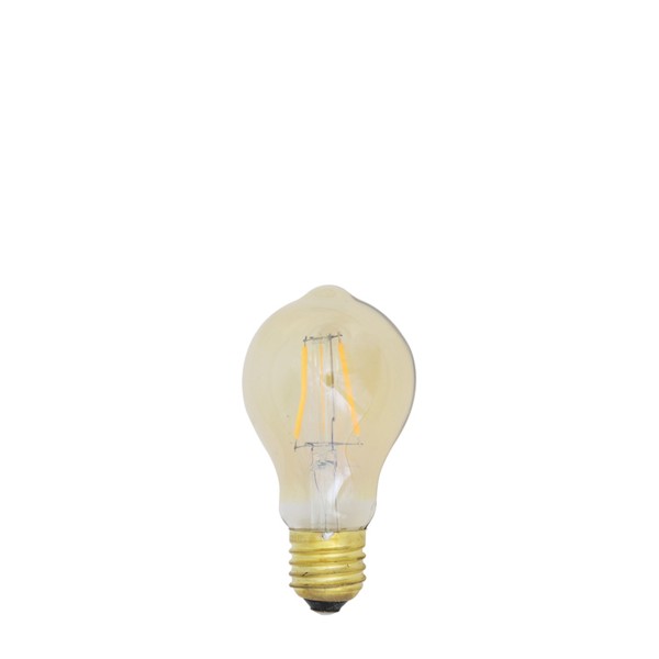 LED Kugel, Ø 6x11cm LIGHT, bernstein, E27 dimmbar, Light &amp; Living