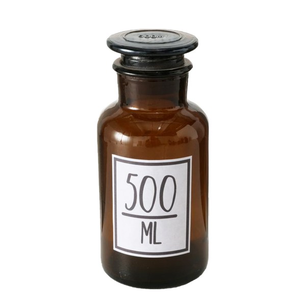 Apothekerflasche braun 500ml Boltze