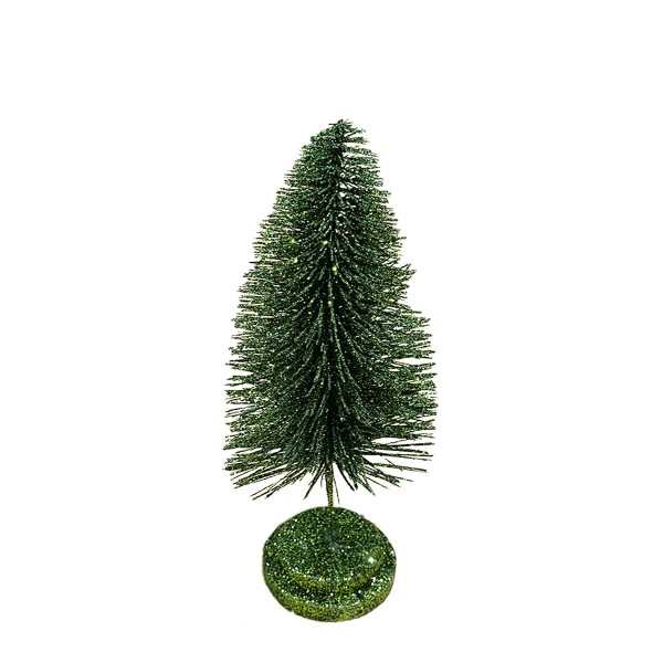 Baum grün mit gold-Glimmer 30cm