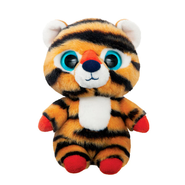 Plüsch Tiger Han, Sibirscher Tiger, YooHoo, schwarz-braun, 15cm, Aurora World
