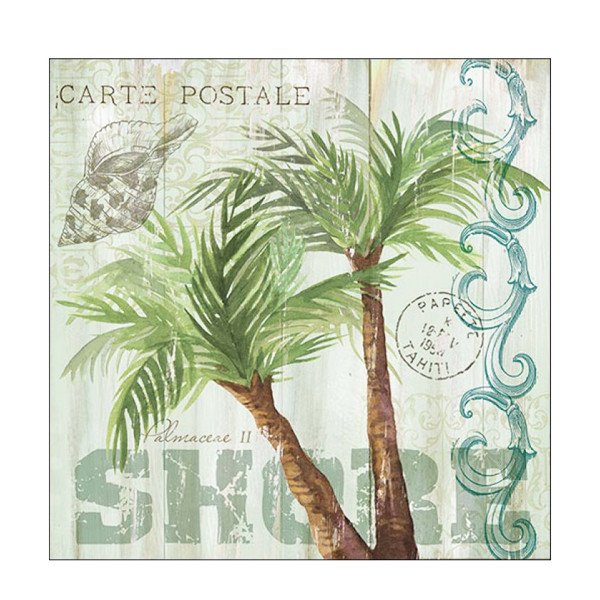 Ambiente Papierservietten Palmen Retro, Palm Trees, 33x33cm