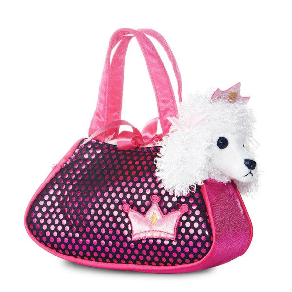 Plüsch Taschen Tiere FP Pudel 20cm