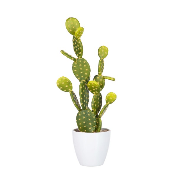 Deko Feigen Kaktus getopft 57cm, J-Line