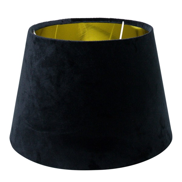 Lampenschirm Samt schwarz 35cm Mars &amp; More