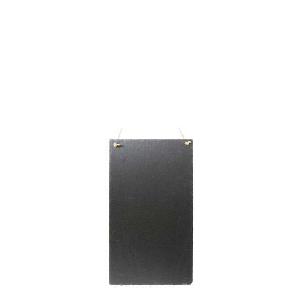 Schiefertafel zum Hängen, schwarz, 30x20cm