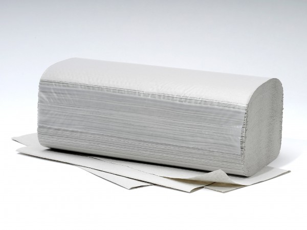 Fripa Plus Papier-Falthandtücher, grau, 1-lg.