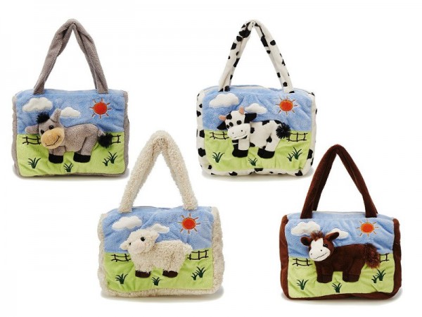 Plüsch Tasche Landschaftsdesign, Tiere