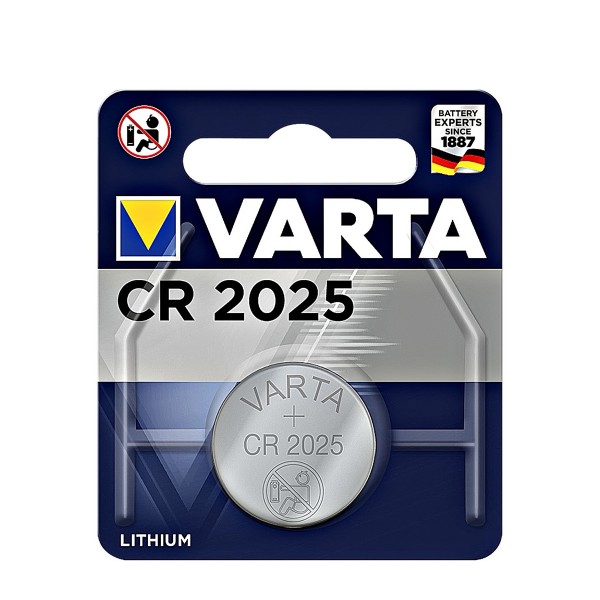 Varta Knopfzelle, Lithium-Metall, CR, 3 -V-, 1St. im Blister