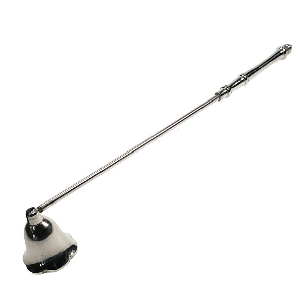 Kerzenlöscher mit Gelenk, silber, Metall, 31cm 