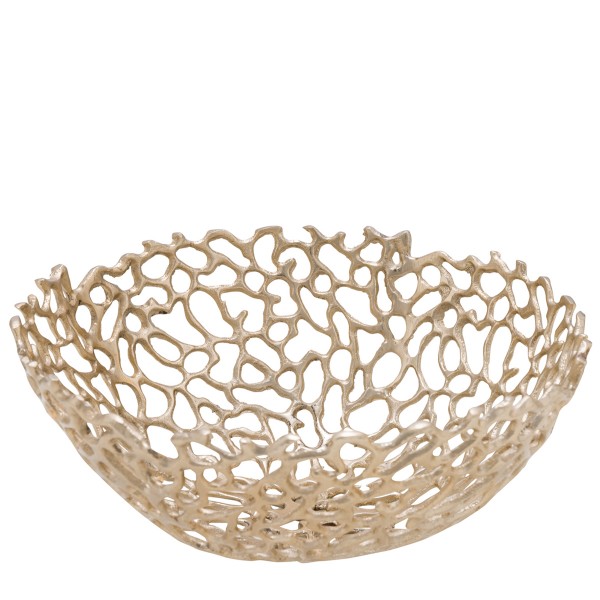 Schale rund gold Ø30cm