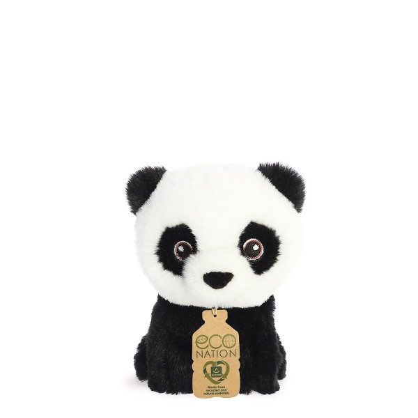Plüsch Mini Panda 13cm Eco Nation